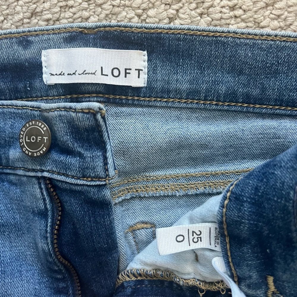 LOFT Blue Denim Jeans